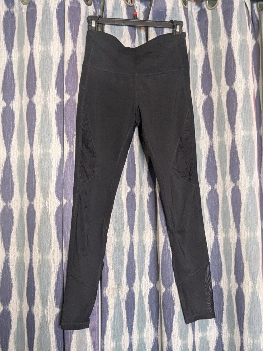 GapFit GFast Black High Rise Mesh Panel Leggings Women's Small